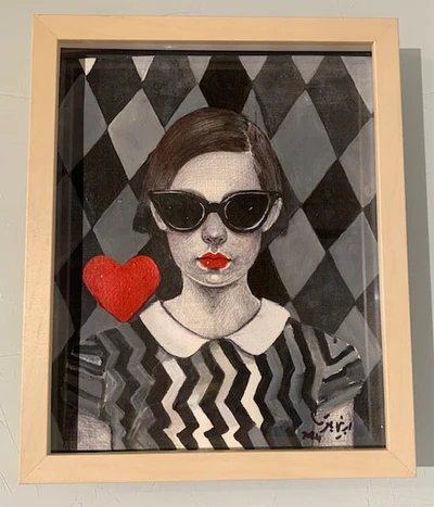 Untitled (from My Heart Series) by Ebrin Bagheri